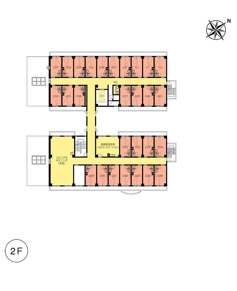 ニチイホーム 青葉台 間取図