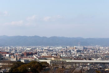 ベストライフ京都桃山 居室からの風景