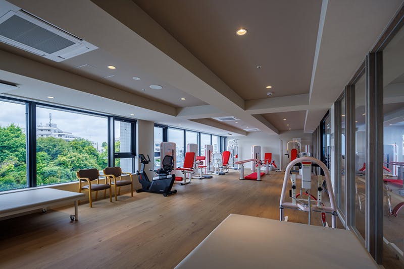 グリーンライフ仲池上 機能訓練室