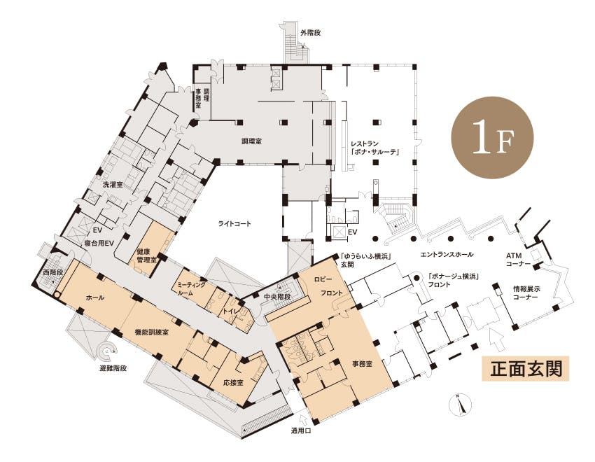 ゆうらいふ横浜 間取図
