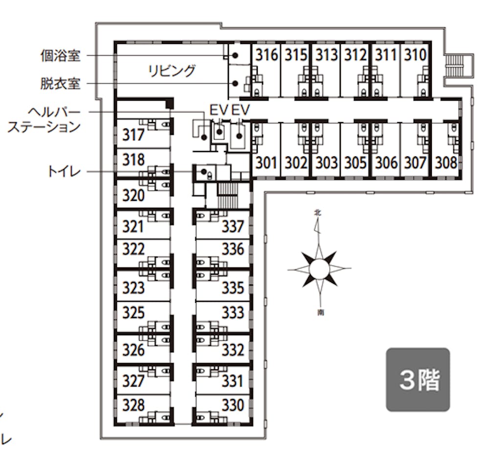 イリーゼ南柏 間取図