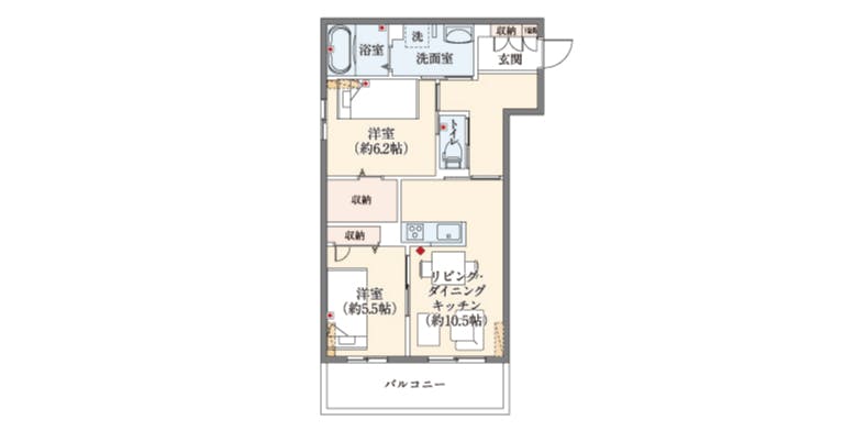 グランドマスト武蔵小杉石水邸 間取図