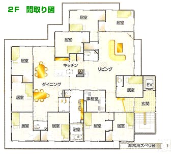 グループホームユーカリ新松戸 間取図