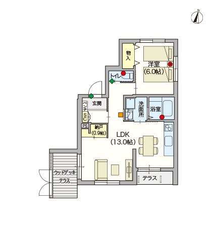ヘーベルVillage西馬込 間取図