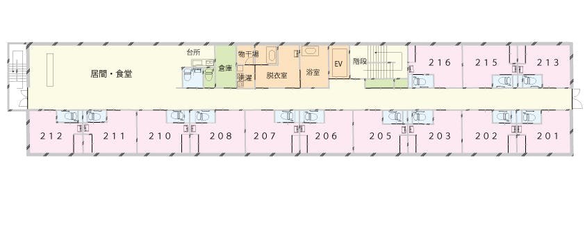くまさんのねどこ 間取図