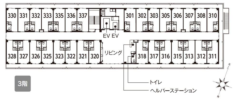 イリーゼ入間 間取図