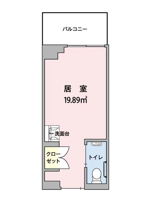 ローベル上井草 間取図