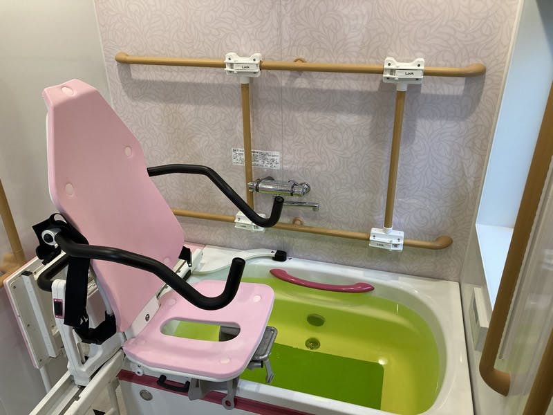 グループホームこころ 機械浴室