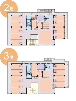 グループホームそら森本 間取図