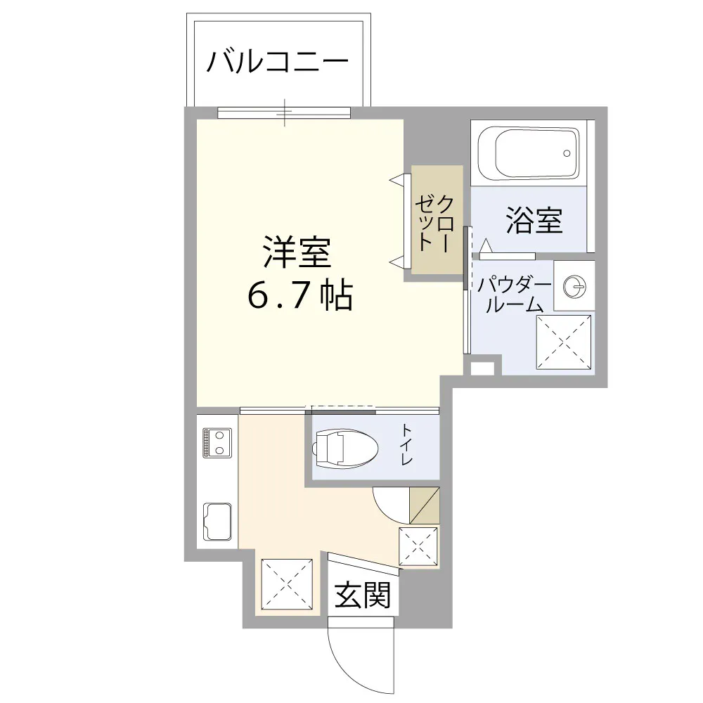 高齢者優良賃貸住宅あんじゅ一之江 間取図