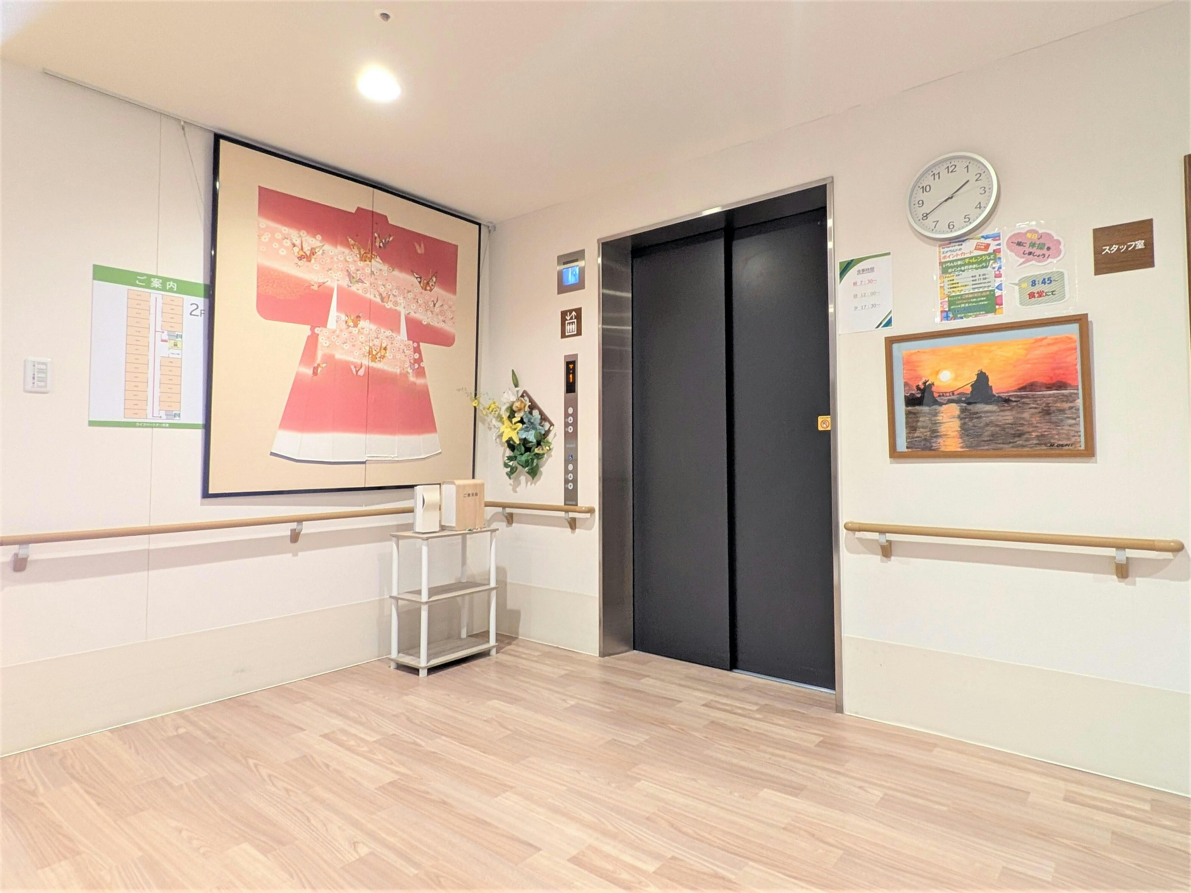 ライフパートナー伴東 エレベーターホール