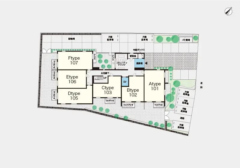 ヘーベルVillageつつじヶ丘 間取図