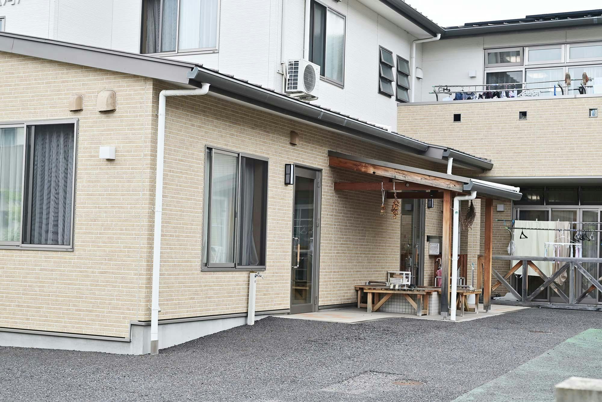 グループホームあじさい松河戸 入口