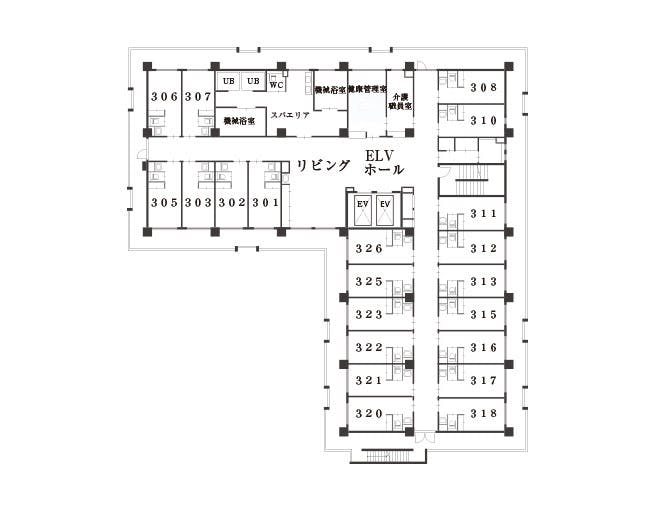 クラーチ・ファミリア船橋 間取図