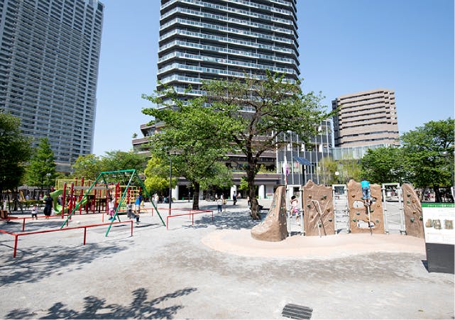 グランドマスト勝どき 月島第二児童公園