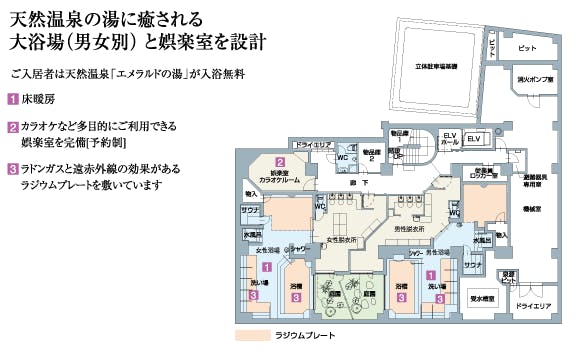 グランウエルネス中島公園 間取図