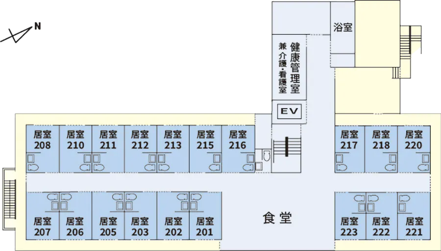 メディホス板橋 間取図