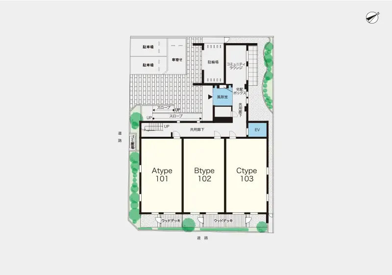 ヘーベルVillage橋本5丁目 間取図