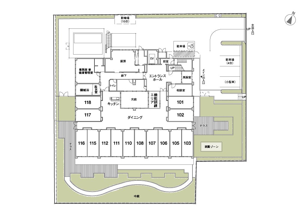 アズハイム大泉学園 間取図
