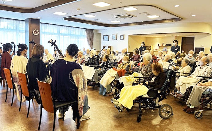ヒューマンライフケア千葉院内の郷 演奏会