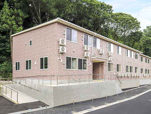 太陽の家 水郷田名住宅 外観