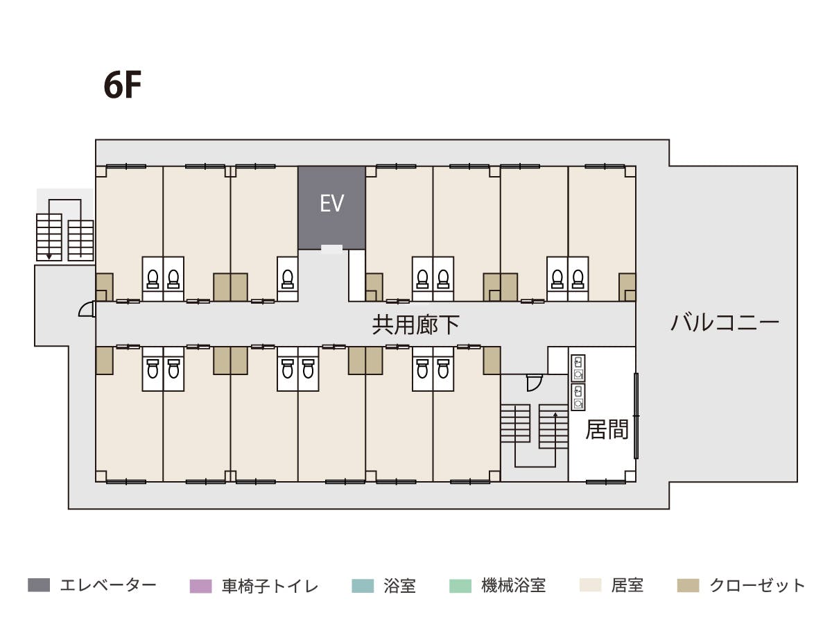 HIBISU尼崎trust 間取図