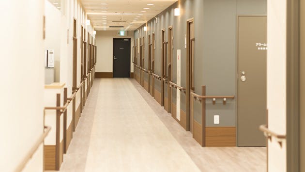 リアンレーヴ府中 廊下
