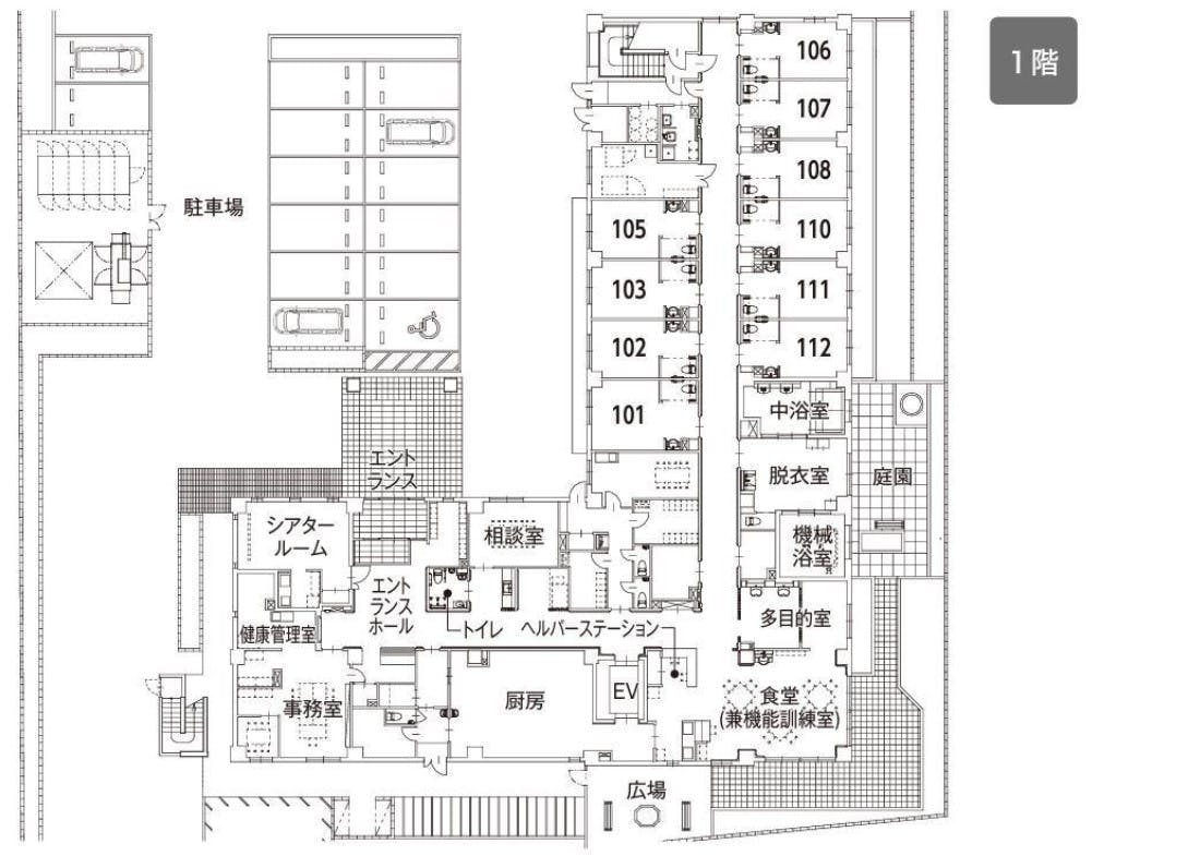イリーゼ川越はなれ 間取図