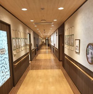ＳＯＭＰＯケア ラヴィーレ若葉台 廊下