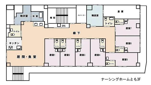 ナーシングホームとも 間取図