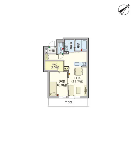 ヘーベルVillage横須賀うみかぜ公園 間取図