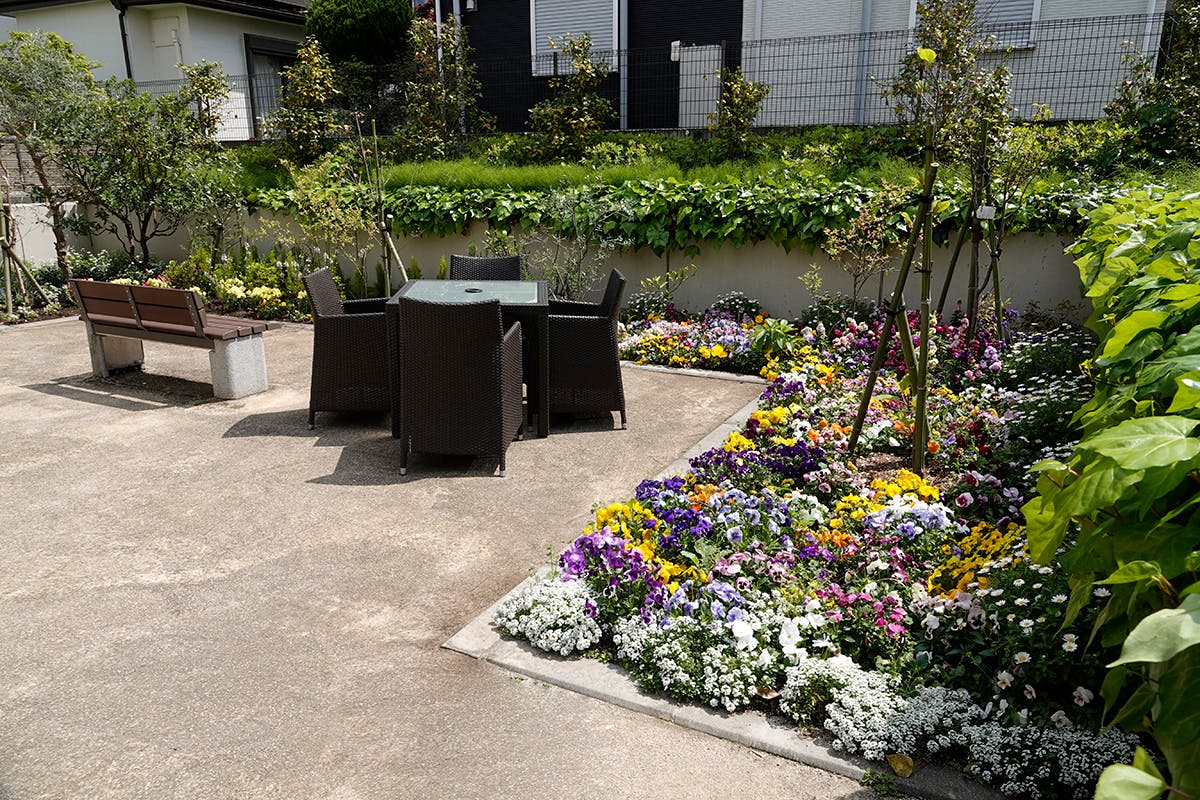 ファミリー・ホスピス高井戸ハウス 花壇