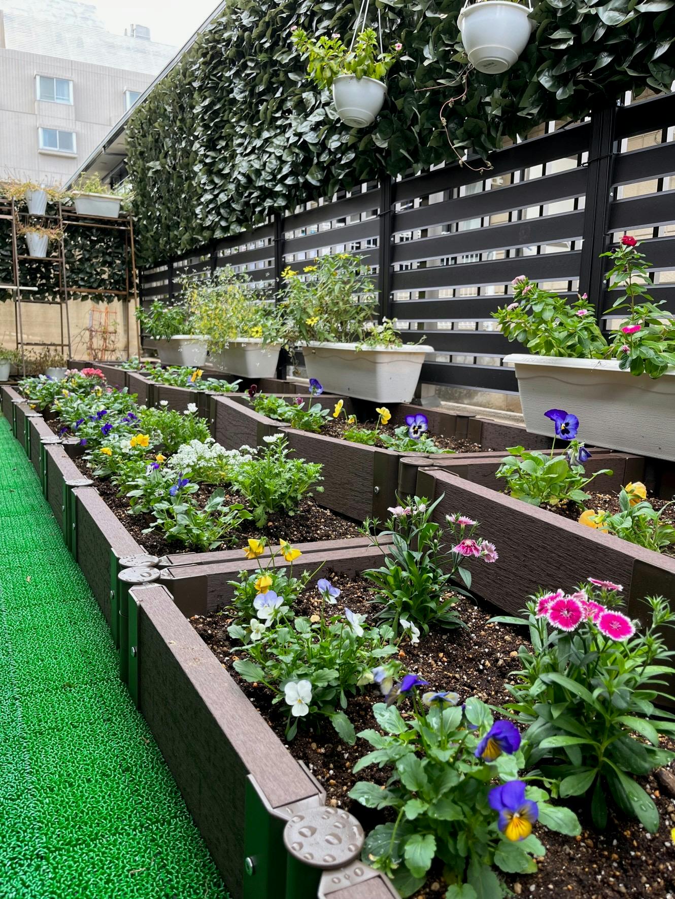 メックテラスたまプラーザ 花壇