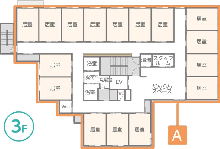 ポジティブリーケア枚方公園 間取図