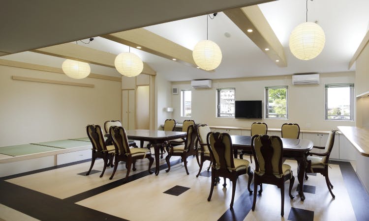 ベリーハイムあやとり リビング兼ダイニング