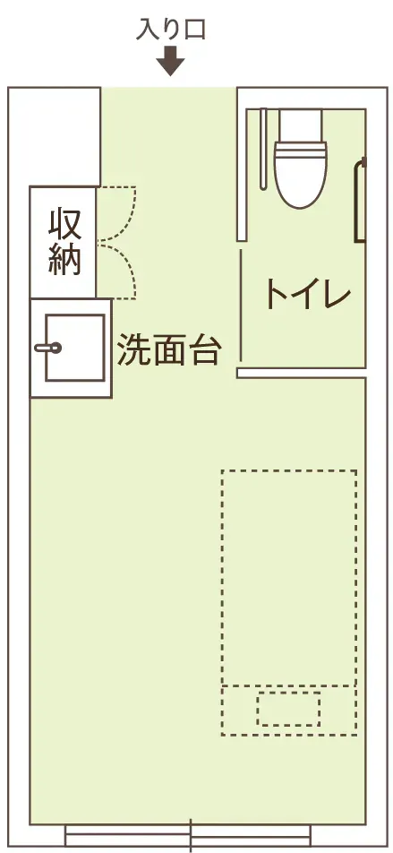 ココファンJR野幌駅前 間取図