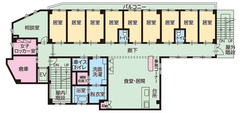 エクセレント横濱上白根 間取図