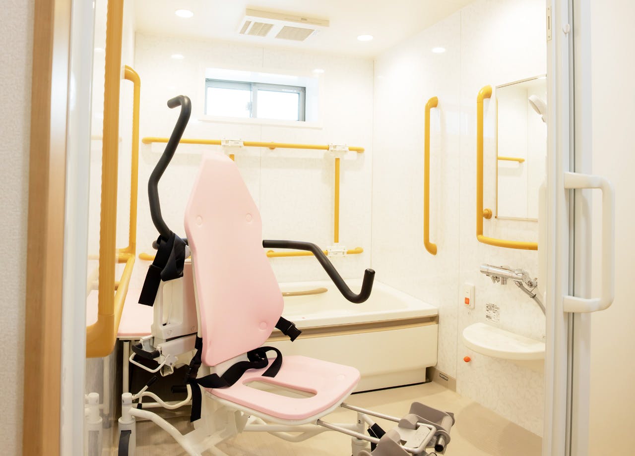 ばらの宿り 機械浴室