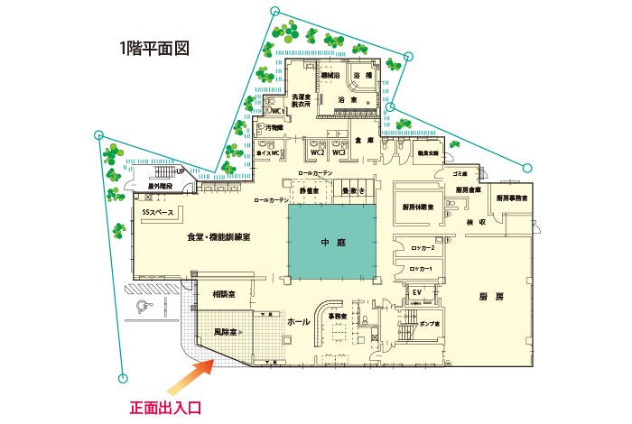 グランシア川口 間取図