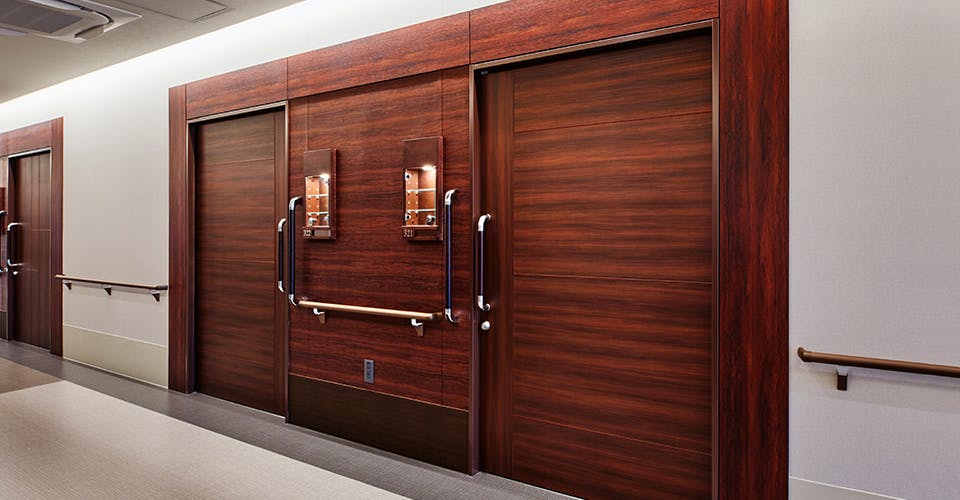 ウェルケアガーデン深沢 遮音ドア