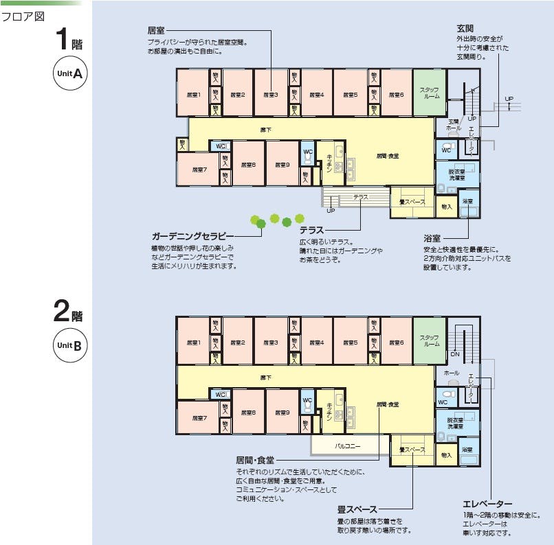 ニチイケアセンター横浜南山田 間取図