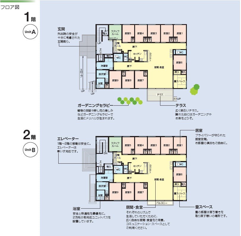 ニチイケアセンター本千葉 間取図