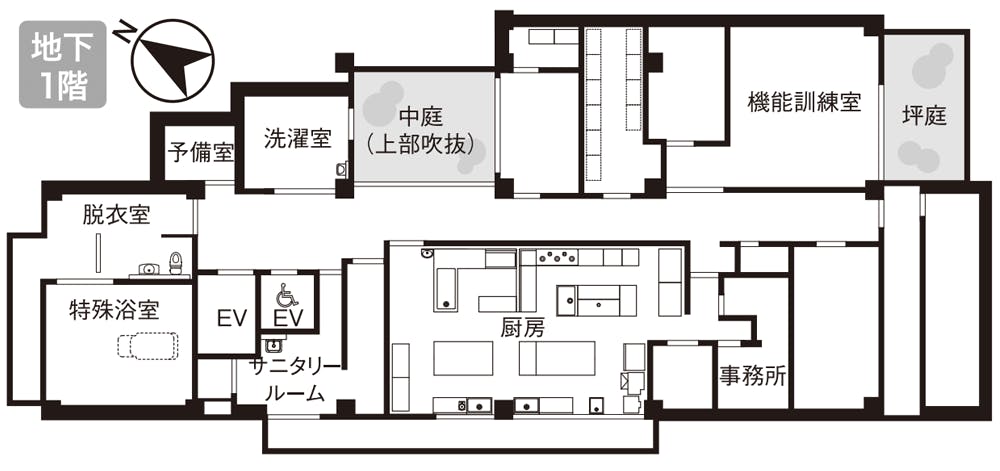 イリーゼ二子玉川ガーデン 間取図