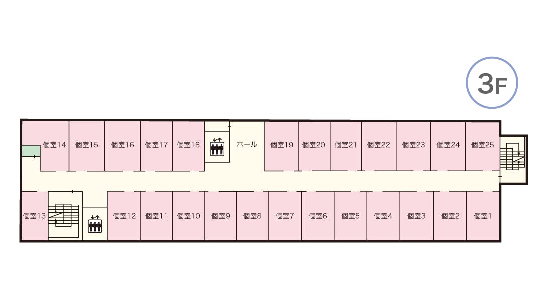 住宅型有料老人ホーム 青蓮荘 間取図