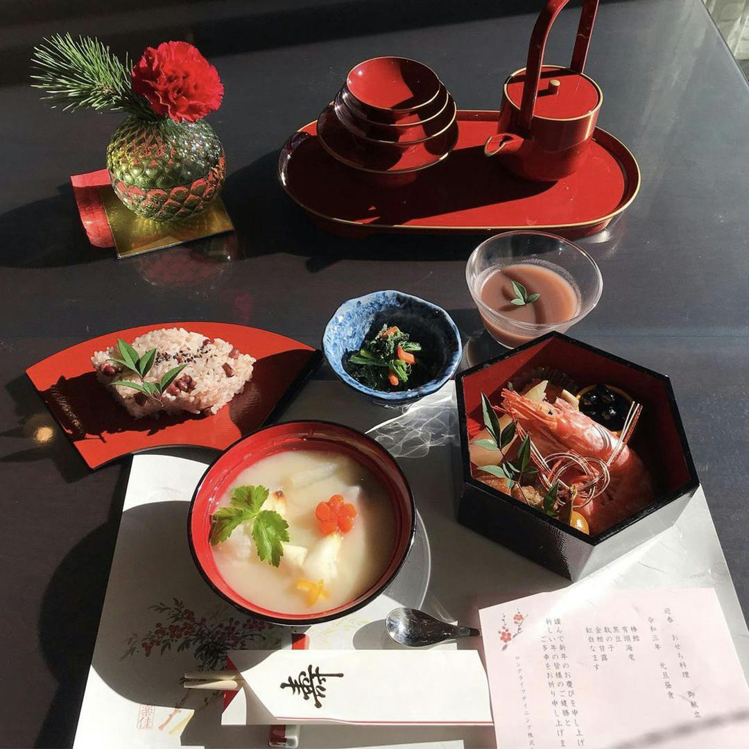 ラビアンローズ上野芝 イベント食