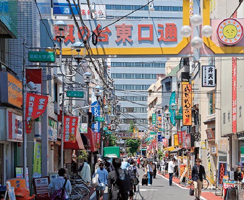 東急ウェリナ旗の台 旗の台東口通り商店街