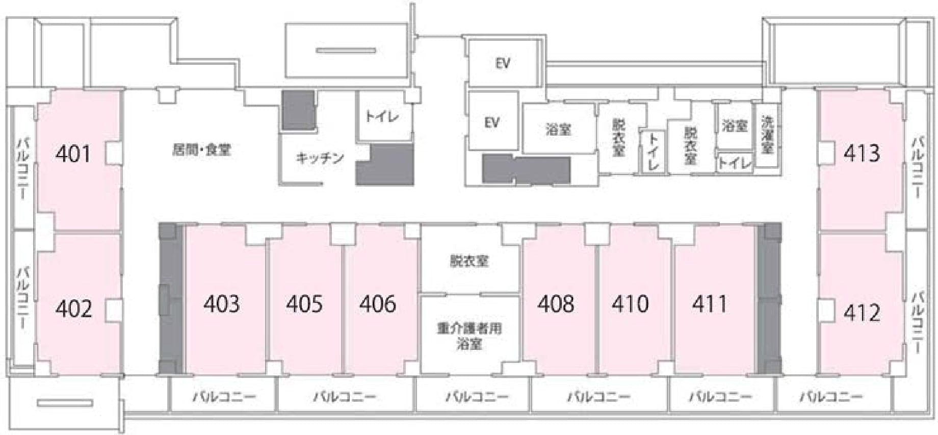 ユトリア博多 間取図