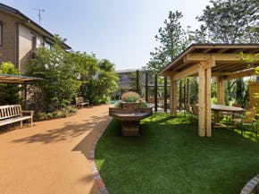 さくらの杜・半田 中庭