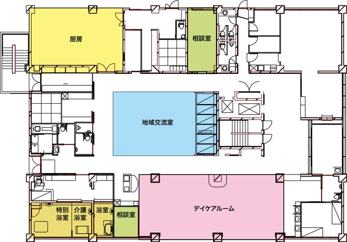 ふるさとの奏 間取図