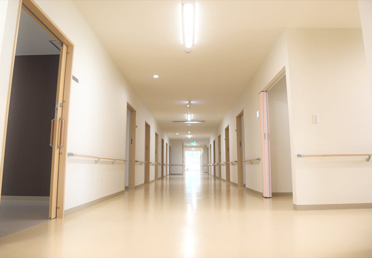 有料老人ホームつくし 廊下